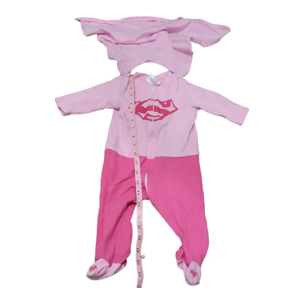 DC Super Friends Supergirl Superhero Halloween Costume Child Infant 0-6 months